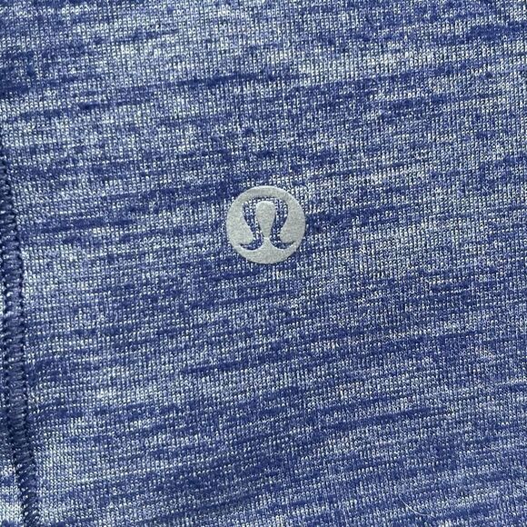 Lululemon 4 Blue Var-City Limited Edition Criss Cross Tank Top Gym Yoga Workout - Picture 5 of 8